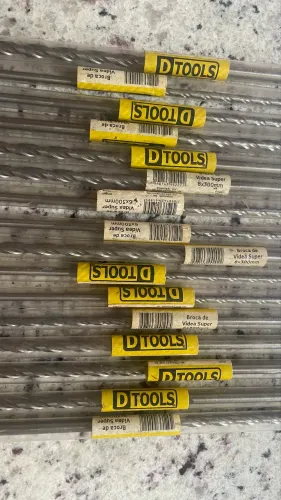Kit 16 Brocas para concreto 300mm (6mm e 8mm)