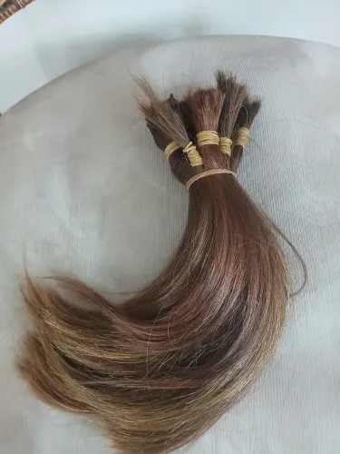 Cabelo Natural Loiro 25 30 cm 150 gr