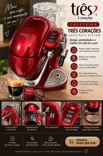 Cafeteira Três Corações