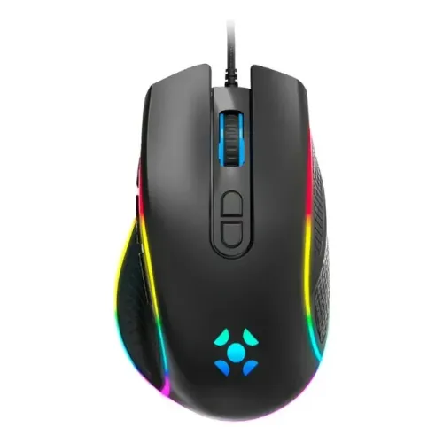 Mouse Gamer Led Rgb Òptico Usb 12.000dpi 7 Botões Cruiser - Precisão para seus Jogos