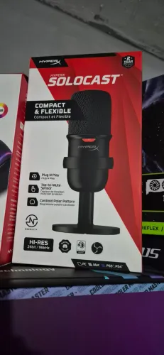 Microfone hyperx solocast
