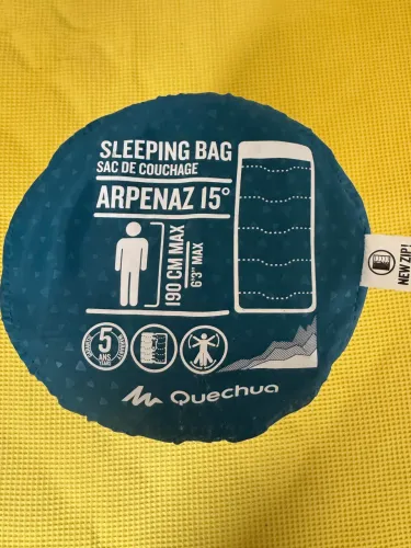 Saco de Dormir Quechua Arpenaz 15°C - Decathlon