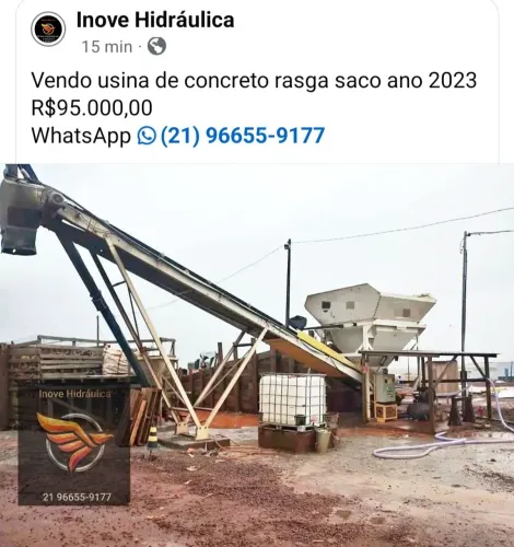 Usina de concreto