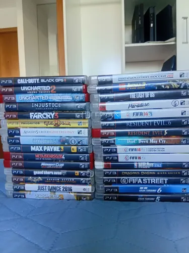 Lote 30 jogos ps3