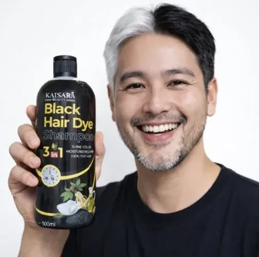 Shampoo Tonalizante Masc. - unisex - Cobre Cabelos Brancos, Escurecedor Preto, Natural.