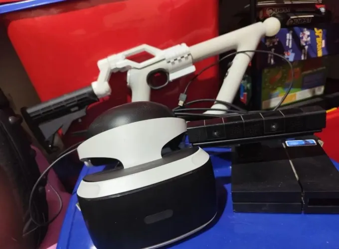 PlayStation 4 pro + PSVR + Aim Controller