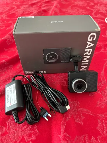 Câmera Veicular Garmin Dash Cam 45 - Perfeita, Pouco Uso
