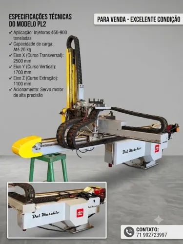 Robô cartesiano Dal Maschio PL2