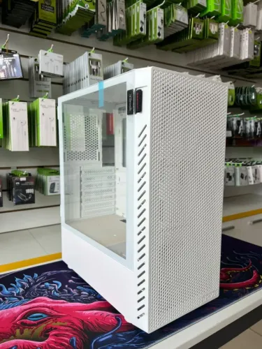 Gabinete gamer branco