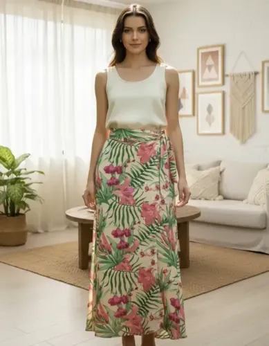 saia envelope, longa, tamanho único (38,40,42,44,46)