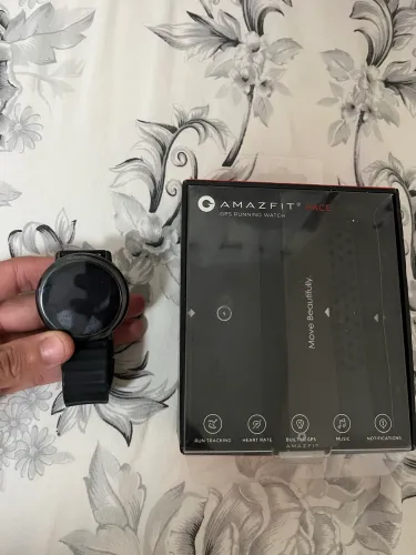 Relógio amaze smart para corrida com áudio gps e etc