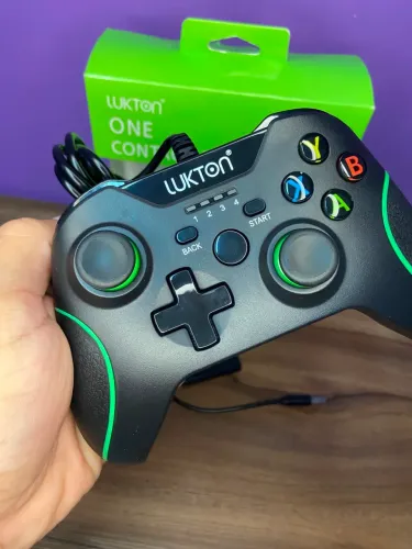 Controle com Fio para Xbox One Lukton - faço entrega