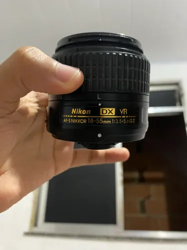 lente de câmera da nikon