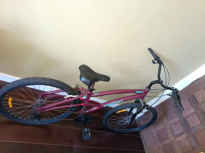 Bike Caloi comfort 400 de alumínio aro 26