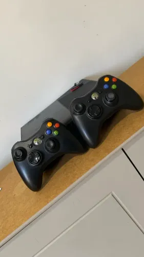 Xbox 360 Desbloq 2 controles 2 pendrive