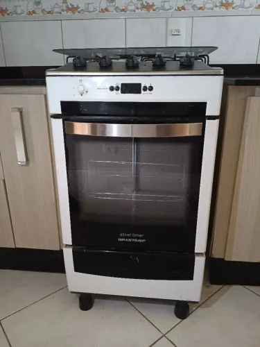 Fogão Brastemp com timer