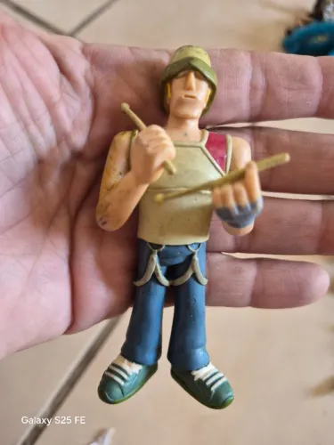 Boneco Banda Musical Feito Em Resina