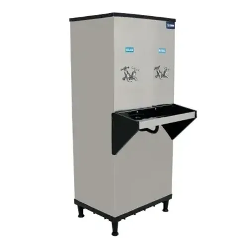 Bebedouro Industrial Coluna Knox 50L 1 Torneira Gelada 1 Torneira Natural Inox 127V (KX05-