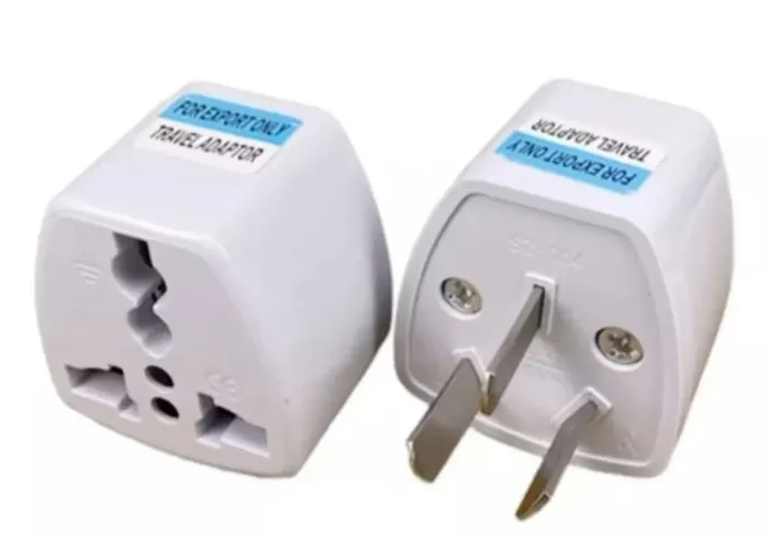 Adaptador de Tomada 3 Pinos Chatos bivolt