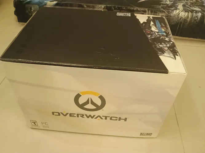 overwatch collector's edition pc original blizzard lacrada completa