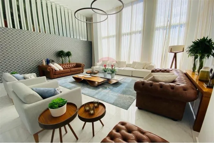 Deslumbrante Apartamento á venda, 3 suítes, área de lazer completa, jacuzzi, sauna, 125 m²