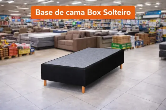 Oferta de Base de Cama Box solteiro! 