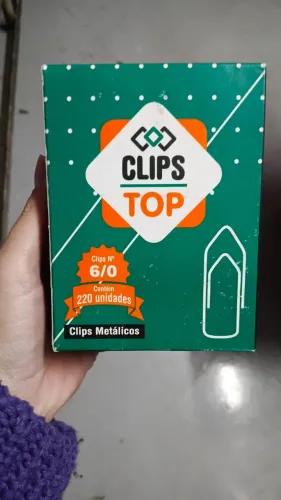 Clips diversos caixa - nr 6 ,4 e 2- de 10,00 a 3,00 a caixa