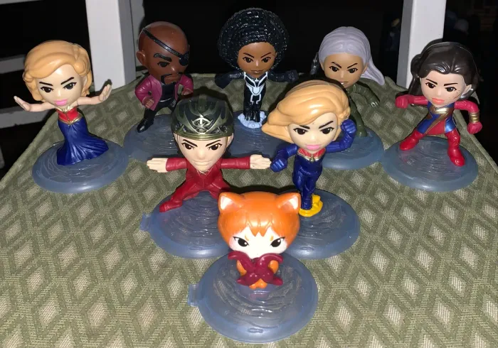 As Marvels coleção completa Mc Donalds Marvel Comics