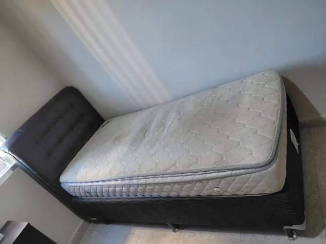 Cama box ortobon com colchão