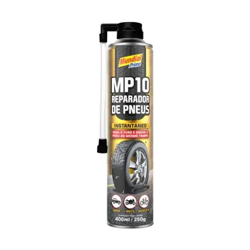 Reparador de Pneu Spray Mundial Prime 400ml
