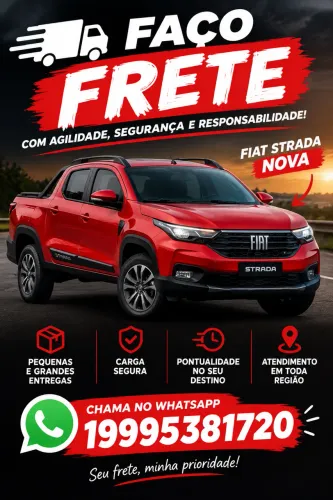 Frete é mudanças