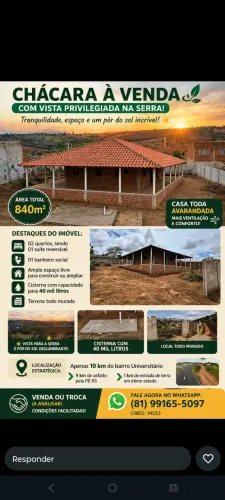 Chácara Serra Verde - CARUARU/PE
