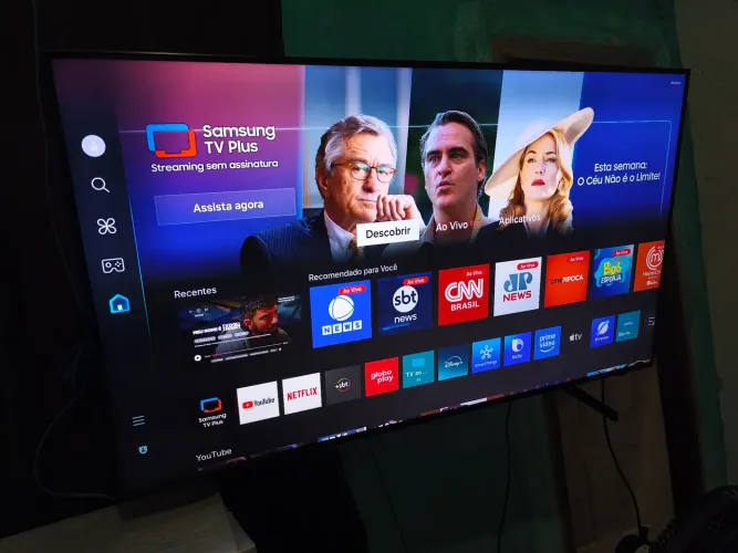 Smart TV Samsung 50? UHD 4K 50DU7700 com Xbox Game Pass, IA Energy Mode e Built-in