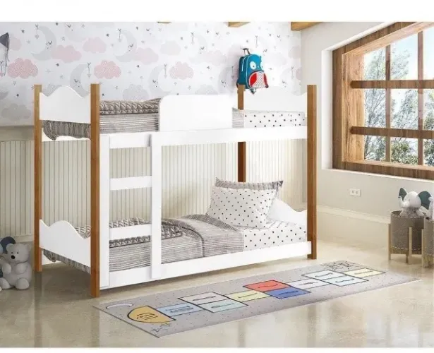 Mini beliche com colchões - Apenas 3 meses de uso