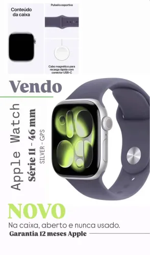 Apple watch 11 COM GARANTIA