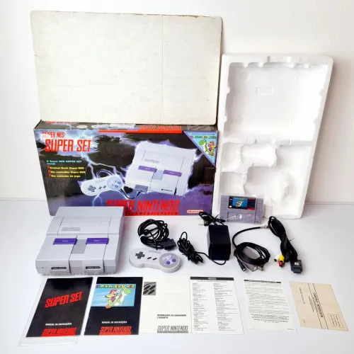 540- SERIAL BATENDO- SNES LIGHTNING BOX GRADIENTE