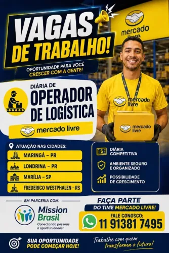 Operador de logística (DIÁRISTA)