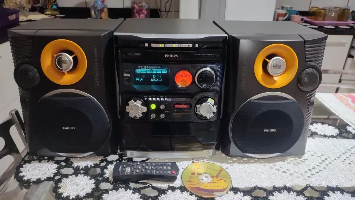 Mini Micro system Philips fw 507C Aiwa Sony kemwood cce Sharp JVC gradiente Panasonic