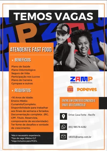 Vagas de Emprego