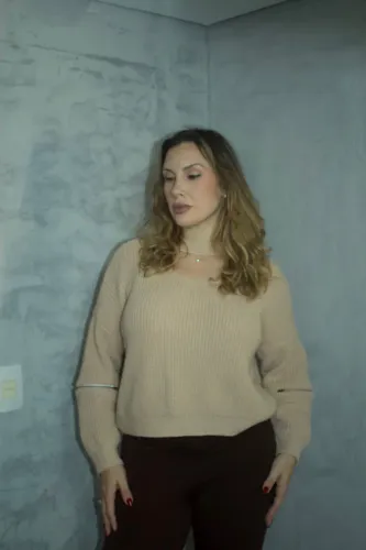 Blusa tricô