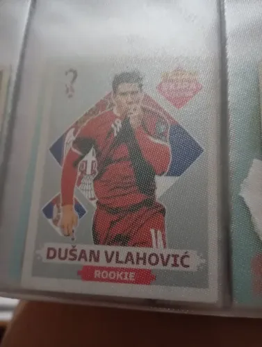 Legend prata da copa de 2022 do jogador Du?an vlahovic