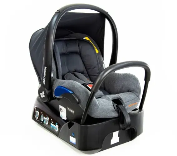 Bebê Conforto Citi com Base (Semi novo) - Cor Twilic Grey - MAXI COSI - Impecável