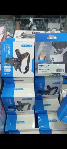 Suporte universal para celular em capacete