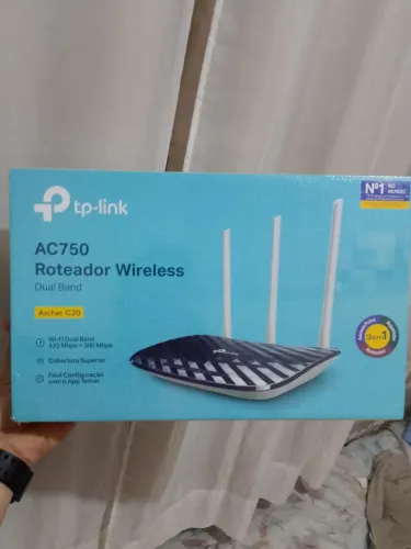 Roteador Tp link Ac750 novo lacrado