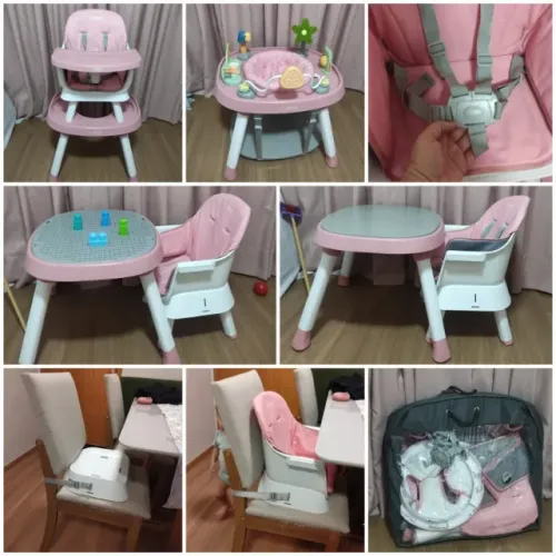 Cadeira Alimentação Bebê Kiddo
