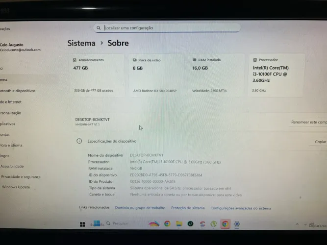 Pc gamer completo troco por ps5