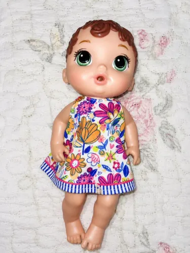Baby Alive que faz xixi quando toma mamadeira