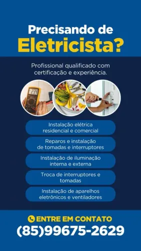 Eletricista Residencial e Predial Profissional