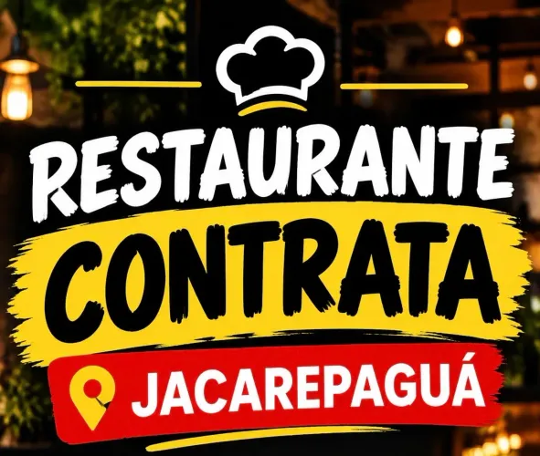 RESTAURANTE EM JACAREPAGUÁ CONTRATA