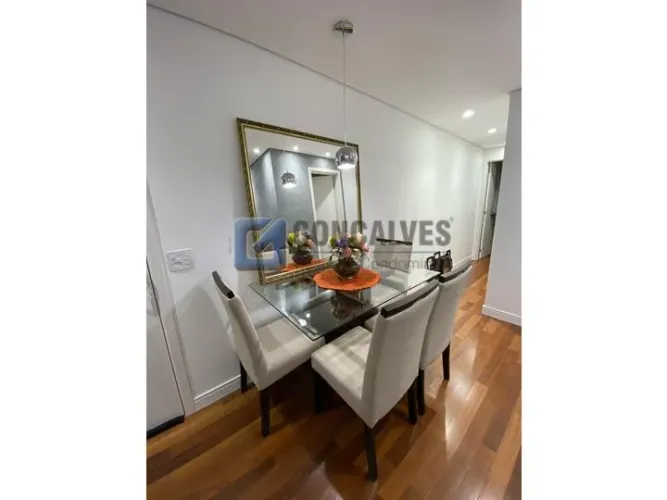 Apartamento de 2 Quartos em Vila Alzira, Santo André Laminado, 1 Vaga, 54 m²